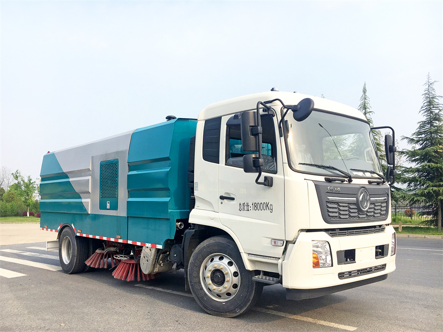 12噸掃路車-東風天錦大型國六12立方掃路車廠家價格